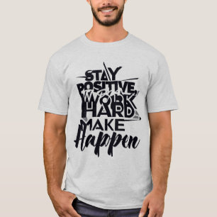 Camiseta Audaz Diseño de Tipografía Motivacional
