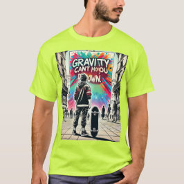 Camiseta audaz para skateboard T-Shirt - Perfecto