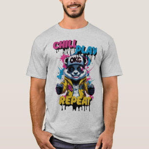 Camiseta Audaz Pixel Panda Style