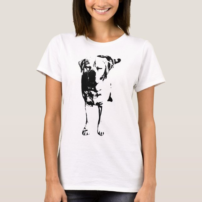 Camiseta Audaz presencia canina (Anverso)