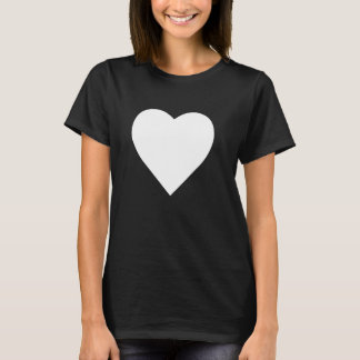 Camiseta Audaz Tee de verano de gran corazón