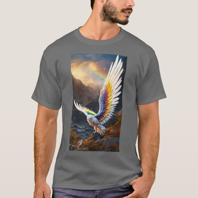 Camiseta "Audaz Tee Gráfico Águila: libera su fuerza en (Anverso)