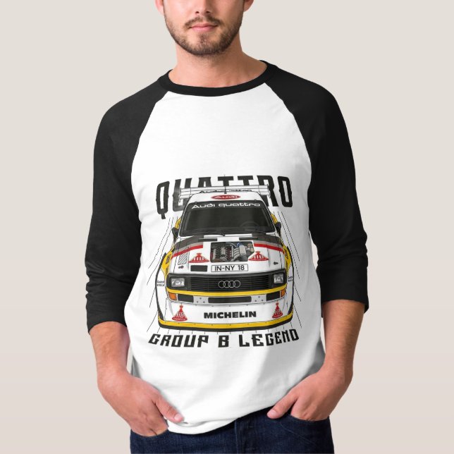 Camiseta Audi Quattro (Anverso)