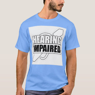 Camiseta Audición Insuficiencia en blanco y negro 1