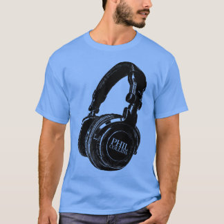 Camiseta audífonos retro de Phil Collins