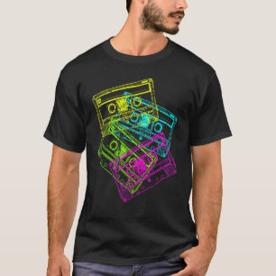Camiseta Audio Cassette 80s Costume Fiesta 5