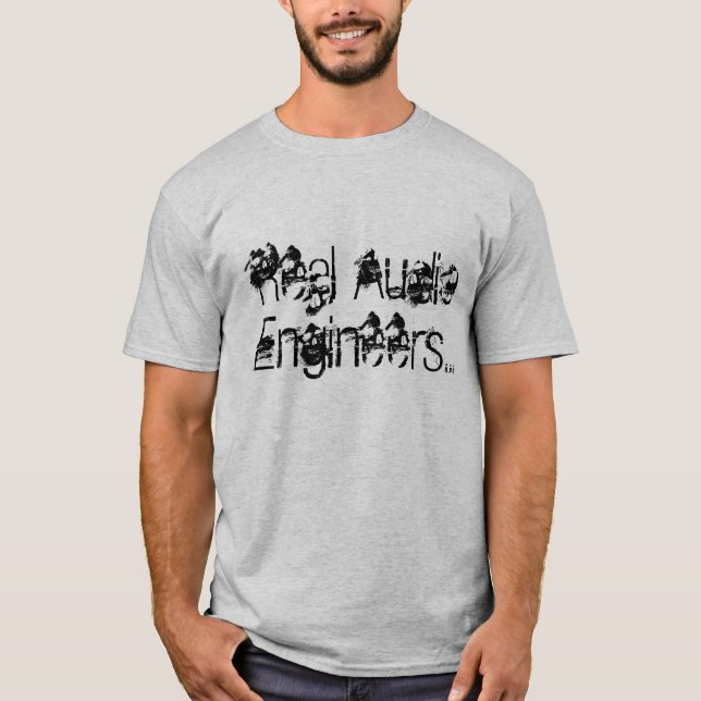 Camiseta audio del ingeniero (Anverso)