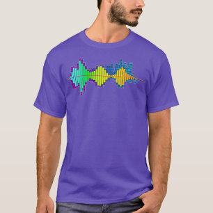 Camiseta Audio Sound Waves Músico DJ Premium