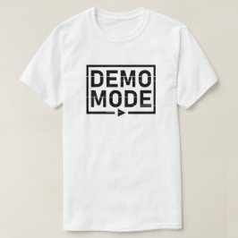 Camiseta Audio V1 en modo de demostración