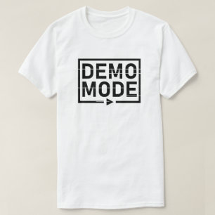 Camiseta Audio V1 en modo de demostración