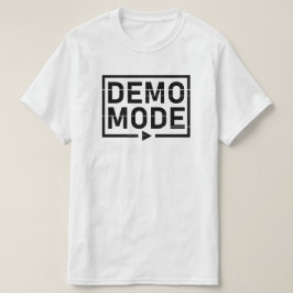 Camiseta Audio V1 en modo de demostración