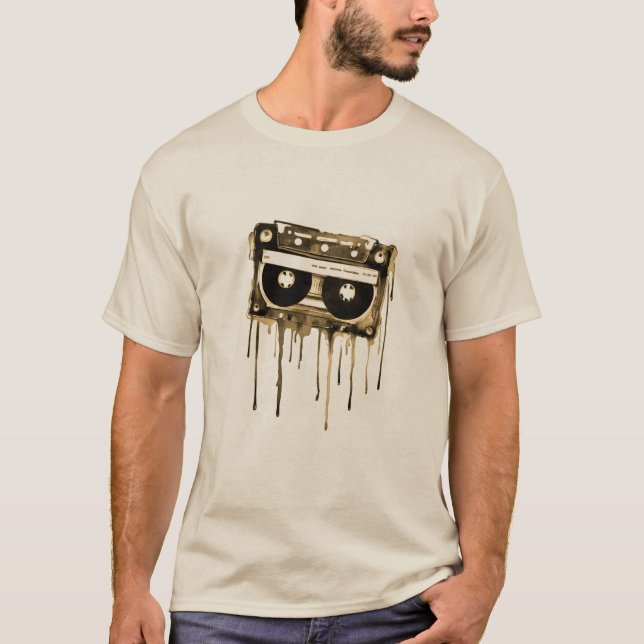 Camiseta Audiocassette ventilado (Anverso)