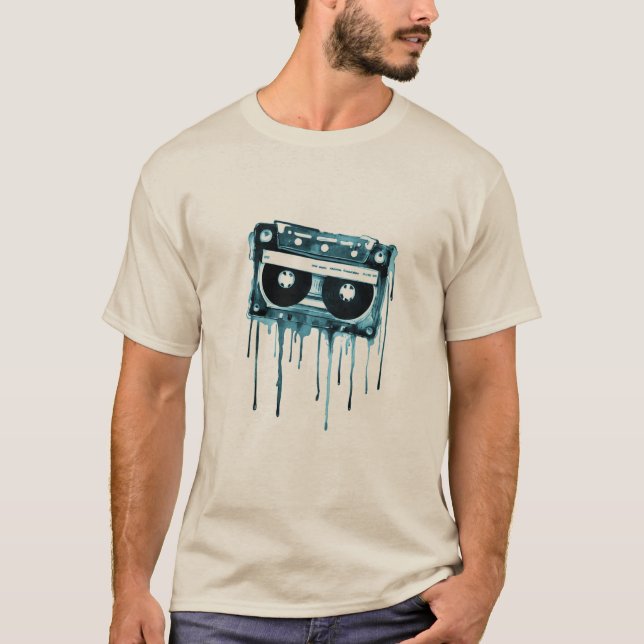 Camiseta Audiocassette ventilado (Anverso)