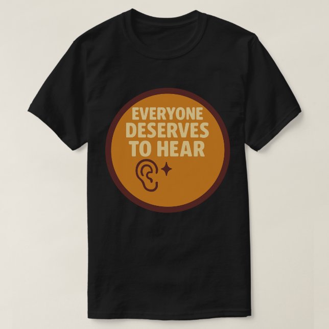 Camiseta Audiología (Diseño del anverso)