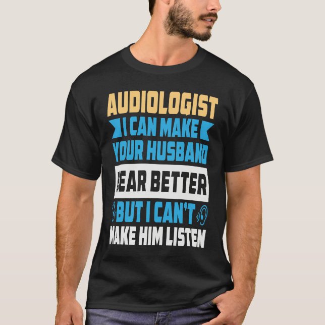 Camiseta Audiologist Health Care Student Hearing Loss Doc A (Anverso)