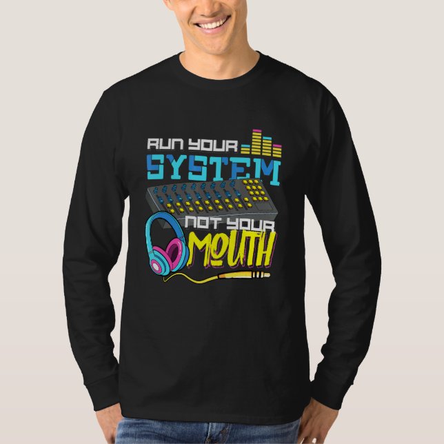 Camiseta Audiólogo Coche Stereo Sonido Tecnológico Tipo De  (Anverso)