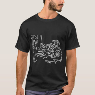 Camiseta Audiólogo de Audiología del Oído Interior Terapia
