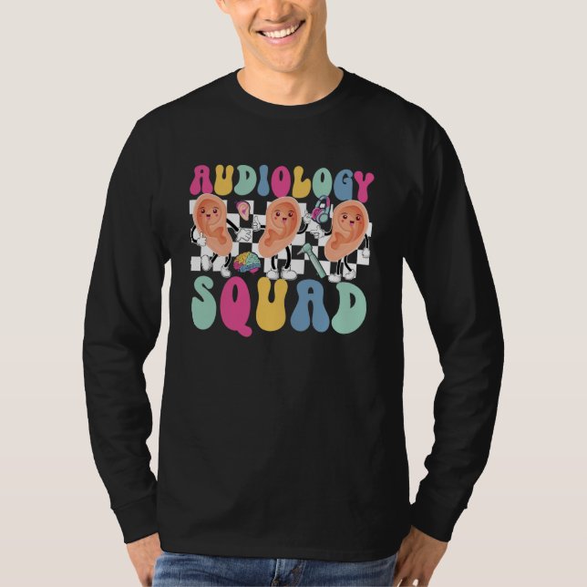 Camiseta Audiology Squad Audiologist Team Audiologist Crew (Anverso)