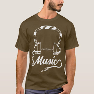 Camiseta Audiophile Music Lover Sound Guy DJ