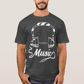 Camiseta Audiophile Music Lover Sound Guy DJ