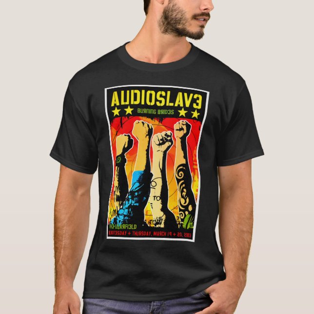 Camiseta Audioslave Tour Essential T-Shirt (Anverso)