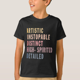 Camiseta Audismo Audéntico Adhd Espectro Autista Neurodiver