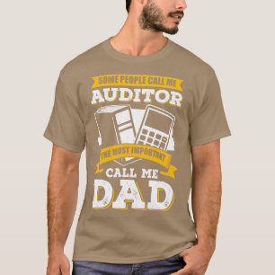 Camiseta Auditor de cuentas de auditoría regalo padre padre