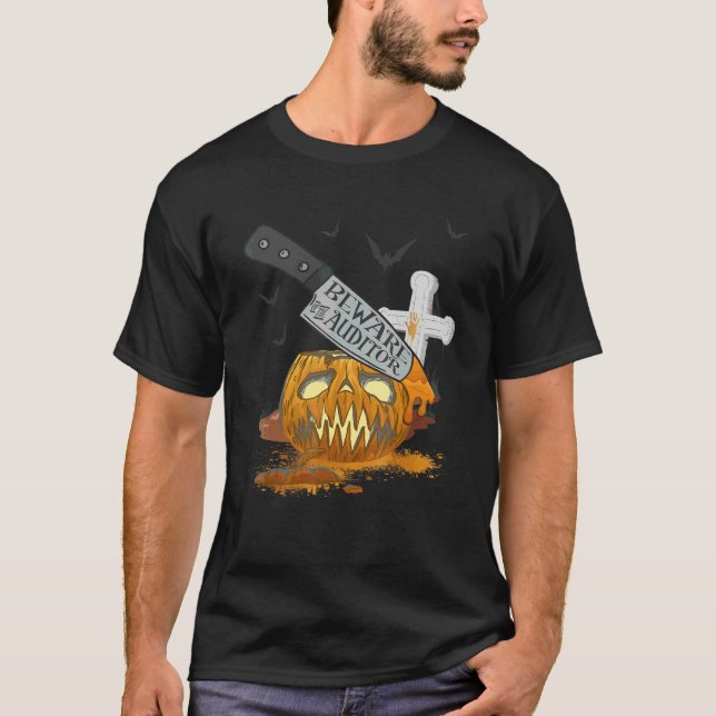 Camiseta Auditor Fiesta de Halloween (Anverso)