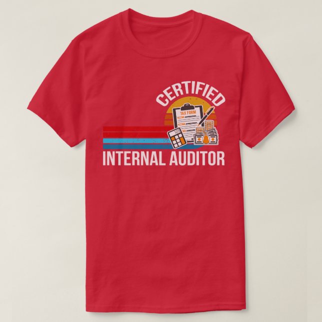 Camiseta auditor interno certificado (Diseño del anverso)