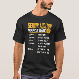 Camiseta Auditor Superior Auditor Contable Superior por Hor