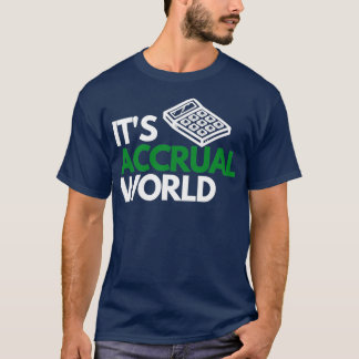 Camiseta Auditoría de contabilidad mundial acumulada de Itx