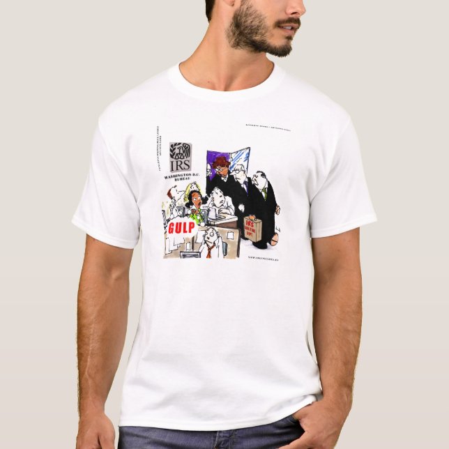 Camiseta Auditorías de la IRS divertidas (Anverso)