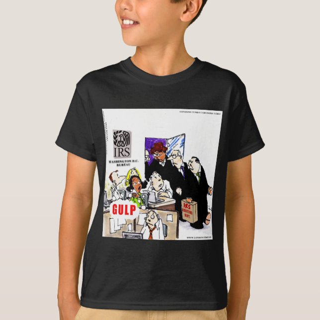 Camiseta Auditorías de la IRS IRS Divertido (Anverso)
