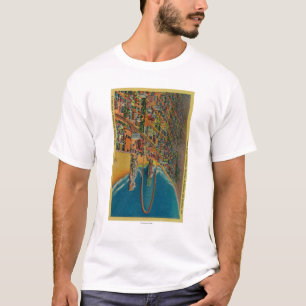 Camiseta Auditorio, playa, y embarcadero del arco iris