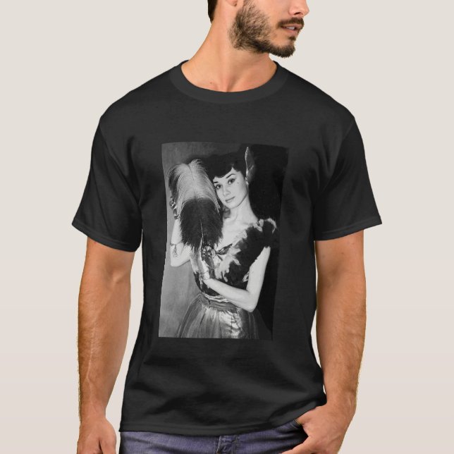 Camiseta Audrey Hepburn Modelo Honoria Plesch David De Beth (Anverso)