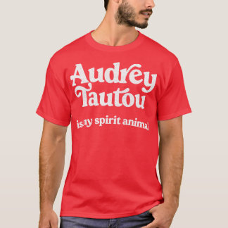 Camiseta Audrey Tautou Es Mi Espíritu Animal Faded Style Re