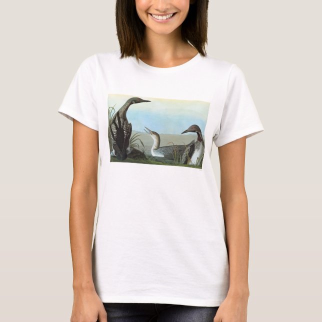 Camiseta Audubon: Bribón ártico (Anverso)