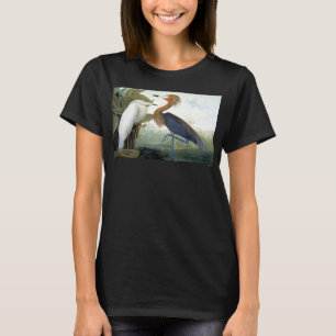 Camiseta Audubon: Egret rojizo o garza púrpura