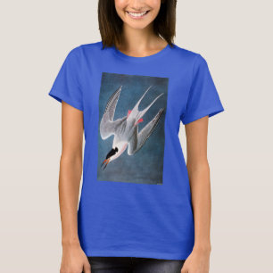 Camiseta Audubon: Golondrina de mar rosada