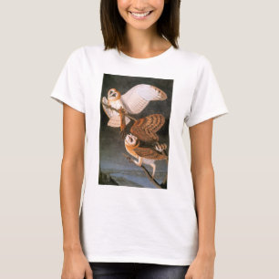 Camiseta Audubon: Lechuza Barnera