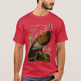 Camiseta Audubon Wild Turquía Educación de Aves Norteameric