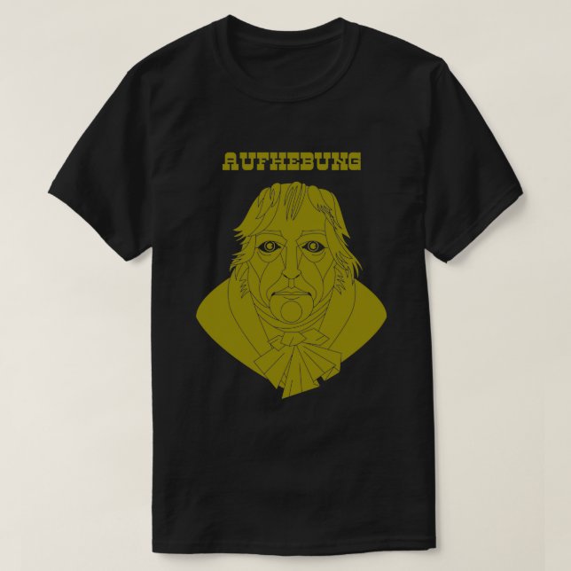 Camiseta Aufhebung Hegel (Diseño del anverso)