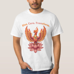 Camiseta Auge, cuidado y transformación - Médico Phoenix en