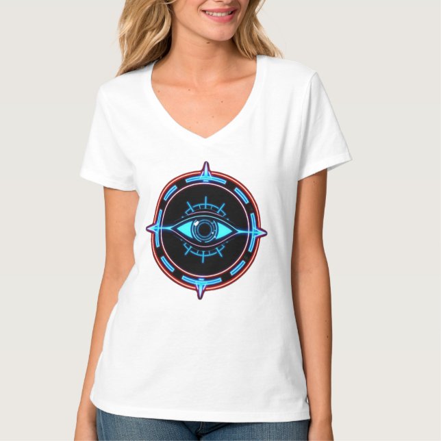 Camiseta Auge des Universums Der Blick in die Unendlichkeit (Anverso)