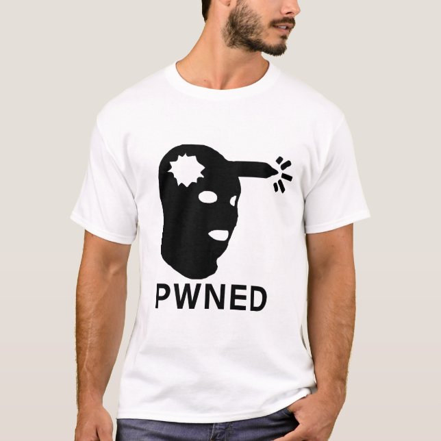 Camiseta Auge PWNED (Anverso)