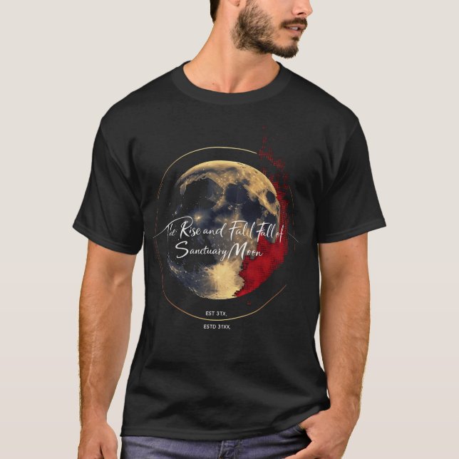 Camiseta Auge y caída de la luna santuaria (Anverso)