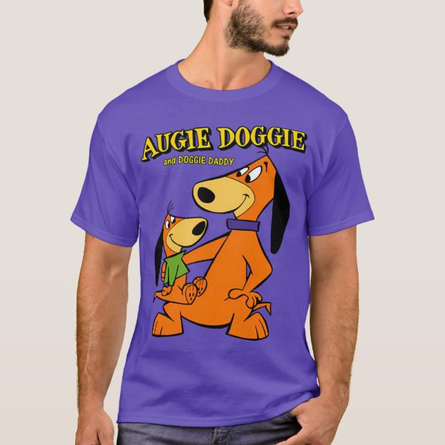 Camiseta Augie Doggie Doggie Daddy Father Son friends vinta (Anverso)