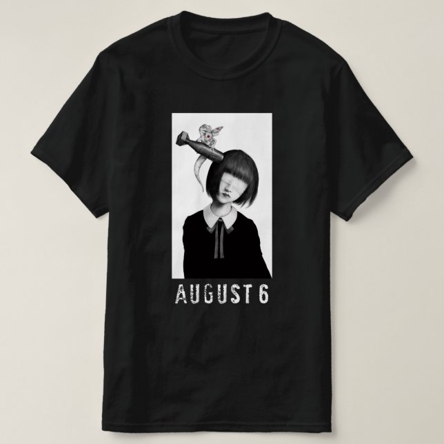 Camiseta August 6 (Diseño del anverso)