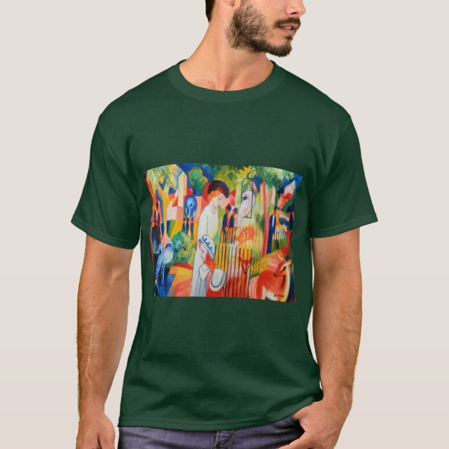 CAMISETA AUGUST MACKE (Anverso)