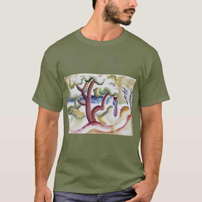 CAMISETA AUGUST MACKE (Anverso)
